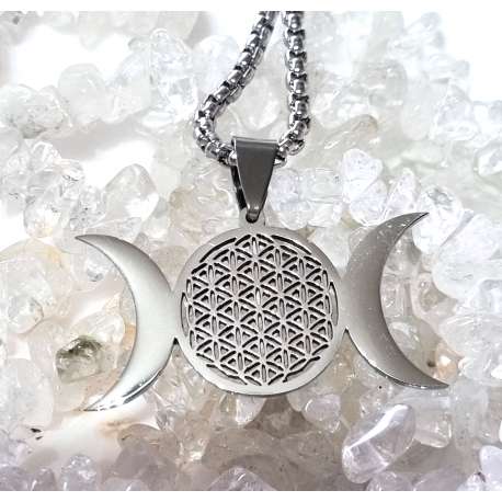 COLGANTE TRIPLE DIOSA LUNA