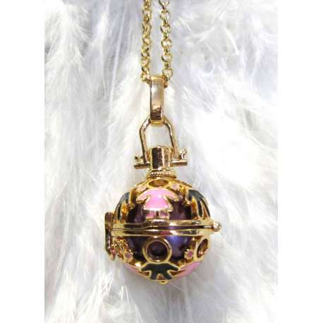 LLAMADOR DE ÁNGELES DORADO CON CORRO DE NIÑOS