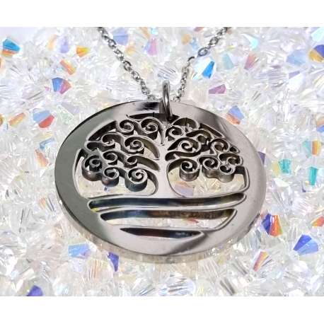 COLGANTE ARBOL DE LA VIDA DE ACERO