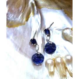 PENDIENTES DE PLATA 925 Y AMBAR