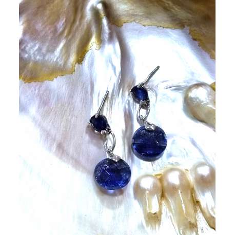 PENDIENTES DE PLATA 925 Y AMBAR