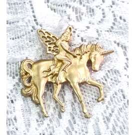 BROCHE BUSTO DE CABALLO GRIEGO