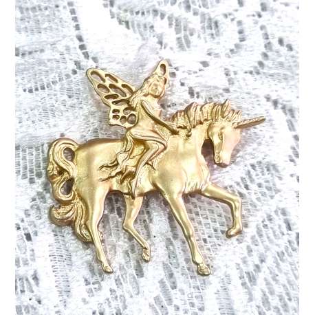 BROCHE BUSTO DE CABALLO GRIEGO