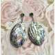 PENDIENTES DE CONCHA DE ABALONE 