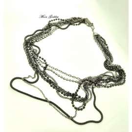 COLLAR DE SIETE VUELTAS DE CADENAS