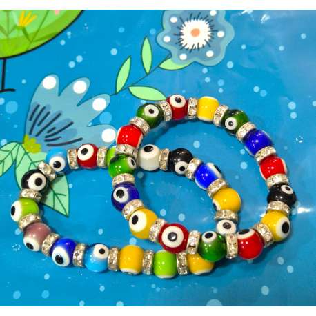 PULSERA DE OJO TURCO DE CRISTAL