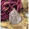 COLGANTE MEDALLA DE LA VIRGEN DE LA ESPERANZA MACARENA DE PLATA DE LEY