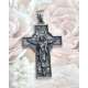 CRUZ DE LA ASCENSION DE JESUCRISTO DE ACERO INOXIDABLE