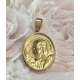 MEDALLA DE SAN PIO DE PIETRELCINA DE CERO INOXIDABLE