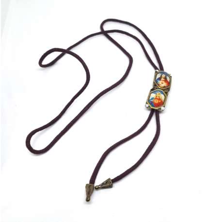 ESCAPULARIO DEL SAGRADO CORAZON DE JESÚS Y DE MARIA