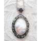 COLGANTE DE MADREPERLA VINTAGE