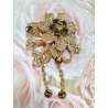 BROCHE VINTAGE FLOR DORADA
