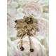 BROCHE VINTAGE FLOR DORADA