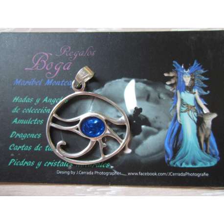 COLGANTE DE EL OJO DE HORUS-PETER STONE