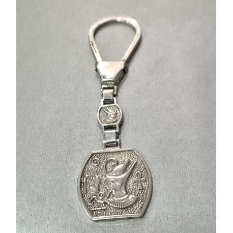 LLAVERO DEL REY TAHARQA DE PLATA