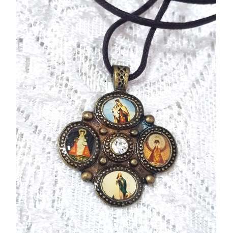 MEDALLA CUATRO VIRGENES ESPAÑOLAS