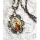 MEDALLAS DE VIRGENES ESPAÑOLAS, MARIA AUXILIADORA, VIRGEN DEL CARMEN, NUESTRA SEÑORA DE LA ESPERANZA MACARENA