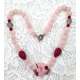COLLAR DE CUARZO ROSA