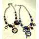 COLLAR DE BOLAS CON ANGEL RAPHAEL