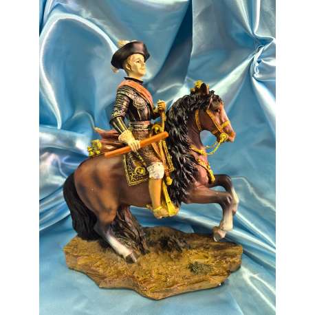 FIGURA DEL REY FELIPE IV A CABALLO-VELAZQUEZ-GIORDANO DI PONZANO