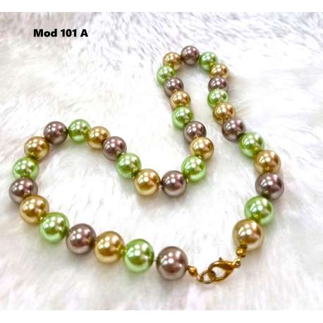 COLLAR DE PERLAS DE NACAR