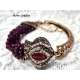 PULSERAS ARTE OTOMANO CON BROCHE FANTASÍA