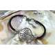 PULSERA DE CUERO Y ACERO