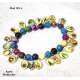PULSERA DE PIEDRA NATURAL CON VIRGENES Y SANTOS ESPAÑOLES