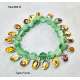 PULSERA DE PIEDRA NATURAL CON VIRGENES Y SANTOS ESPAÑOLES
