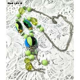 COLLARES DE MADERA ETNICOS