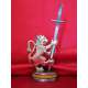 GRYFFINDOR ESPADA ABRECARTAS CON SOPORTE LEON-HARRY POTTER 