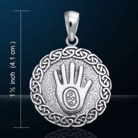 AMULETO DE LA MANO CON SEMILLAS-PETER STONE