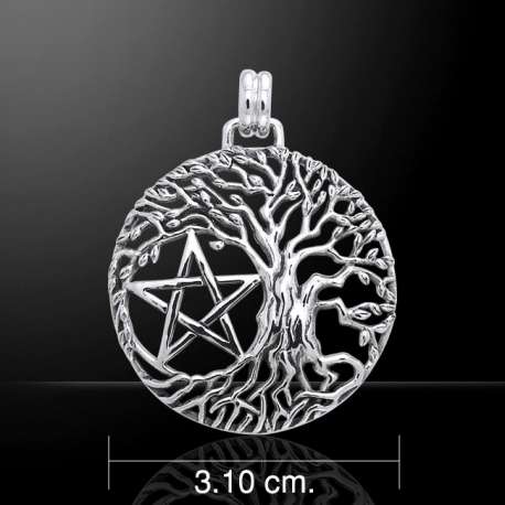 ÁRBOL DE LA VIDA CON PENTAGRAMA-MICKIE MUELLER-PETER STONE