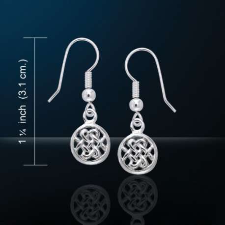 PENDIENTES NUDO ETERNO DE LA VIDA-PETER STONE