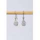 PENDIENTES NUDO CELTA DOBLE-PETER STONE
