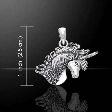 COLGANTE CABEZA DE UNICORNIO-COURTNEY DAVIS-PETER STONE