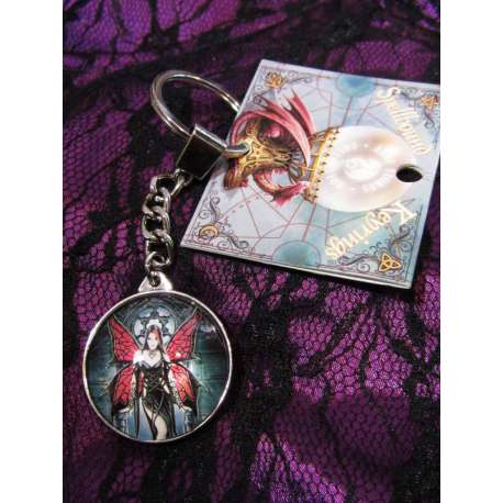 LLAVERO DE CRISTAL "ARACNAFARIA"-ANNE STOKES