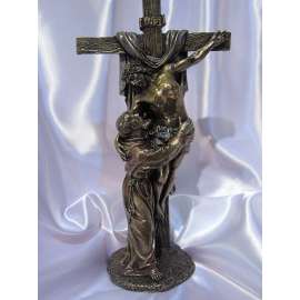 CRUCIFIXIÓN DE JESUSCRISTO CON SAN FRANCISCO DE ASIS-VERONESE STUDIO COLLECTION